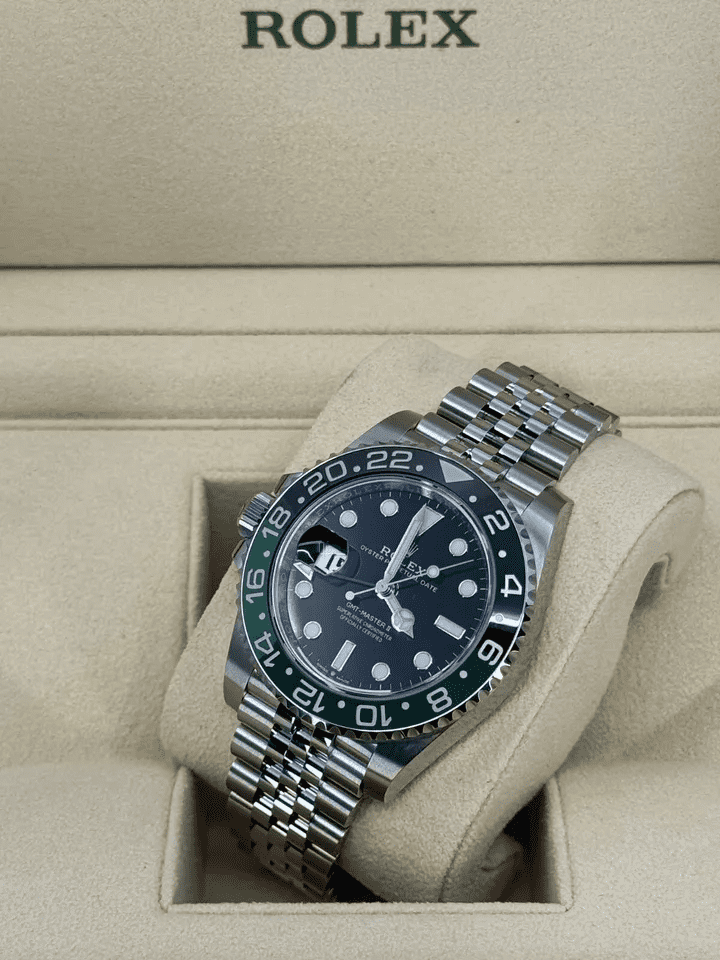 Mint Rolex GMT-Master II, 40mm, Sprite, Jubilee, 126720VTNR-0002, dated 2023 - Image 2