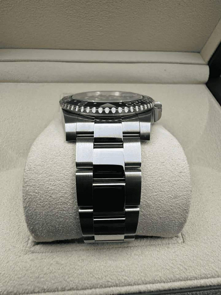 2023 Rolex GMT Master II Sprite Watch Lefty Oyster Bracelet 126720VTNR Full Set - Image 4